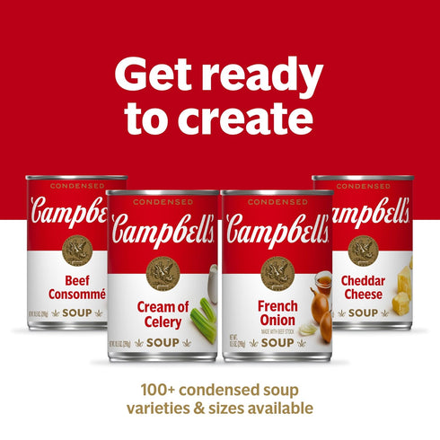 Campbell's Condensed Cream of Chicken with Herbs Soup, 10.5 Ounce Can (Pack of 12)