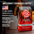 12 oz Fire Department Coffee - Gives Back to Firefighters - Backdraft Espresso Coffee Beans - Smooth & Rich - Roasted