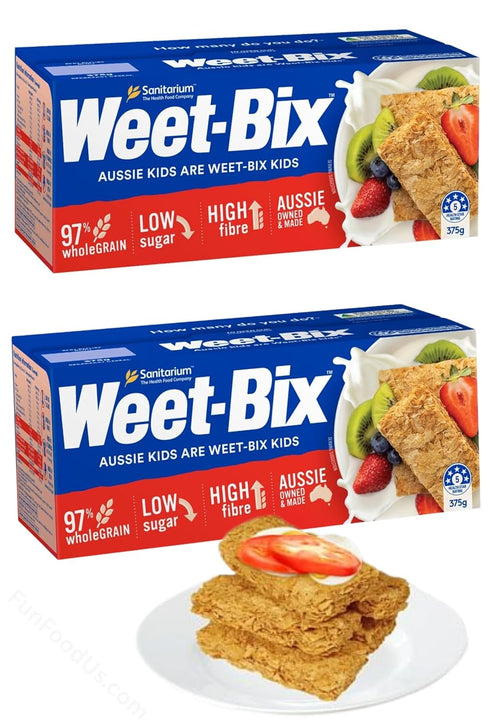 Sanitarium Weet-Bix Weet-Bix Biscuits 97% Whole Grain Cereal, Lightly Sweet, Delicious as Part of