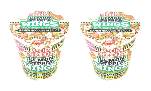 Cup Noodles Wings Ramen Noodles in Sauce - 2 pack - Limited
