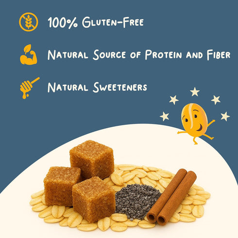 Dozy 15-Serving 750g Pack Oats Overnight Oatmeal, Big Batch Bag. Gluten-Free, Natural Source of Protein and Fiber