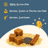 Dozy 15-Serving 750g Pack Oats Overnight Oatmeal, Big Batch Bag. Gluten-Free, Natural Source of Protein and Fiber