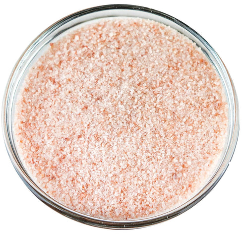 Himalayan Secrets 10LB 100% (0.3-0.5mm)) Pink Rock Salt - - Coarse, Fine, Powder Grain Bulk Size - Natural & Unrefined
