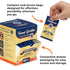Packets 60 Pack Sweet Gordito Sweetened Condensed Milk Travel Coffee Creamer Singles, Non-Refrigerated Sweet Condensed