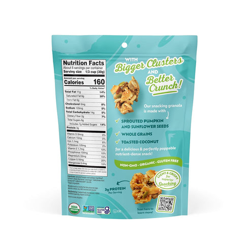 8oz Go Raw Sweet & Salty Snacking Granola, Pouch