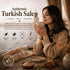 HANABADE 400 (14.1 oz) Turkish Salep Drink Mix, Traditional Ottoman Sahlep/Sahlab Recipe, Smooth & Thick Texture, Easy