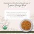 4 oz Starwest Botanicals Organic Dried Orange Peel - Pure Citrus Peel for Baking, Tea, & Spice Blends, Bright & Zesty