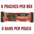 100% 1 6 (12 Kodiak Cakes Crunchy Granola Snack Bars, Cookie Butter, High Protein, Whole Grains, box with pouches bars)