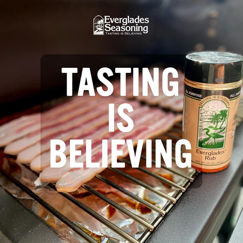 6 oz Everglades Rub Seasoning - Sweet & Spicy Blend for Pork, Beef, Poultry & Wild Game - Dry Marinade for Smoking