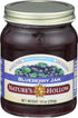 10oz Nature's Hollow Blueberry Jam: Sugar Free Jam and Preserves, Low Cal, Non GMO, Keto Jam, Vegan, Gluten Free