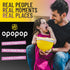 6-Pack 4-Pack Opopop Microwave Popcorn Bundle - Super Butter Pop Cups & Variety Gourmet Kit with Collapsible Silicone