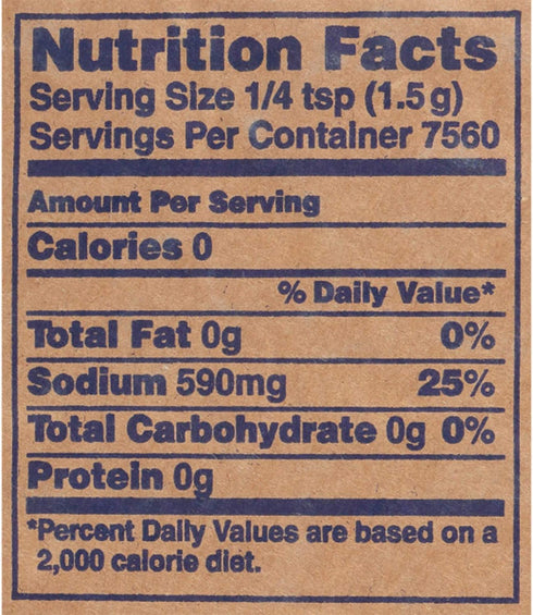 Morton Table Salt - Essential Pantry Staple