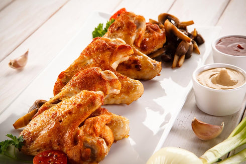 3 Pack Chicken Wing Sauce | Variety | Honey Mustard | Buffalo Wing | Parmesan Garlic | Crafted in Small Batches