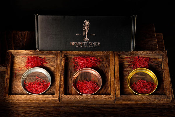 Grade A, A+, and A++ Saffron from Afghanistan - Small Gift Set