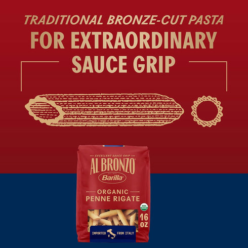 16 oz Barilla Al Bronzo Organic Penne