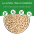 2 LB Jiva Organic Urad Gota Bag (Whole Urid White) - Vegan, Non GMO
