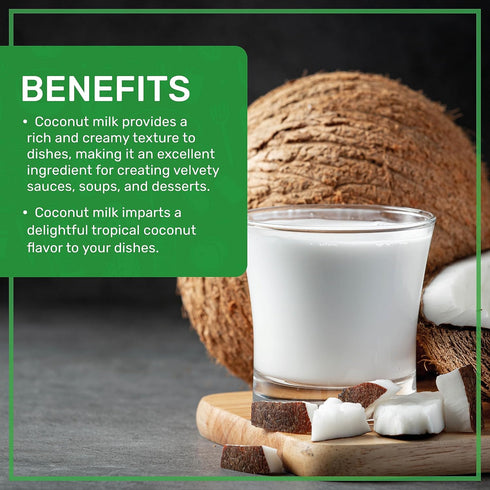 13.5 (Pack 12) 18% Organic Coconut Milk Ounce of - Unsweetened, Premium FULL Fat, Vegan, Paleo, No Guar Gum, BPA Free