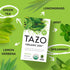 96 (16ct Pack 12) TAZO Organic Zen Green Tea Bags, Caffeine Free Tea with Refreshing Lemongrass & Spearmint, Total Tea