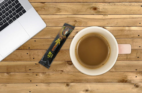 Trung Nguyen G7 X2 3 1 (24 Packets) Strong in Instant Coffee Roasted Ground Coffee Blend w/Non-dairy Creamer and Sugar