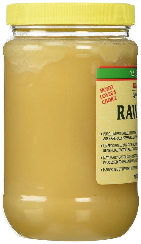 YS Royal Jelly/Honey Bee 22 Oz (4 Count (22oz Y.s. Eco Bee Farms Raw Honey - Jars Each))