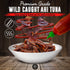 2 3's, (2 (Pack 2), Kaimana Ahi Tuna Jerky Sriracha Ounce - Paleo Style - Premium Fish Jerky Made in the USA. High