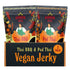 Bangkok Bites Vegan Jerky Variety Pack (Thai BBQ + Pad Thai), Real