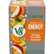 V8 +Energy Sparkling Orange Pineapple Juice Energy Drink, 11.5 fl oz Can (4 Pack)