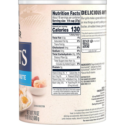 5-Minute 24 oz Quaker Grits