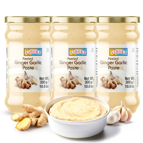 Ashoka Ginger Garlic Paste | Fresh Cooking Paste | Vegan | Gluten-Free