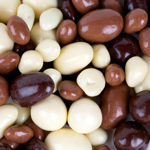 45% 2.2 lb (35.2 oz), Yupik Dark Chocolate & Coconut Coated Almonds, Gluten-Free, Kosher, Whole Roasted Nuts, Crunchy