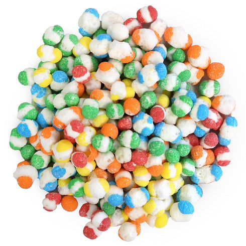 Sarah's Candy Factory 5.5 Oz Freeze Dried Rainbow Chew Skittles Sweet &