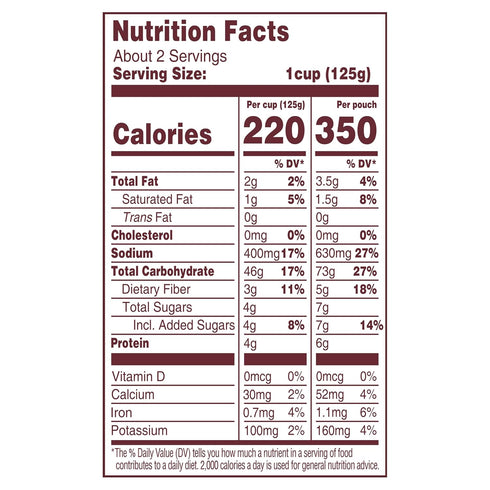 100% (7oz, 6-Pack) Jasberry Organic Rice - Superfood with High Antioxidants, Ready to Eat or Heat, Jasberry Rice