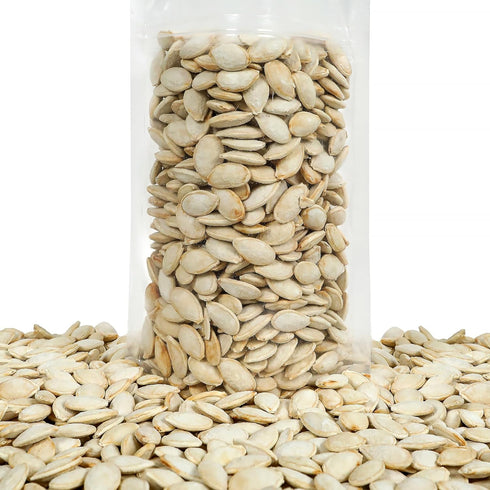 Smarty Stop 5 (Pack 1)) Seeds Collections ~ Healthy Snacks (Roasted Salted Pumpkin Seeds, Pound