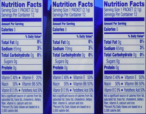Propel Zero Calorie Nutrient Enhanced Water Beverage Mix, 36 Packets, 3 Flavors (Berry, Grape & Kiwi Strawberry)