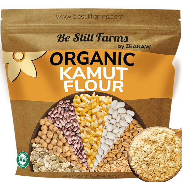 Be Still Farms Kamut Flour Organic Bulk - Bread Flour for Baking