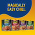 (Pack 12), 15.5 oz BUSH'S BEST Canned Chili Magic Chili Beans Starter Traditional Recipe of Source of Plant Based