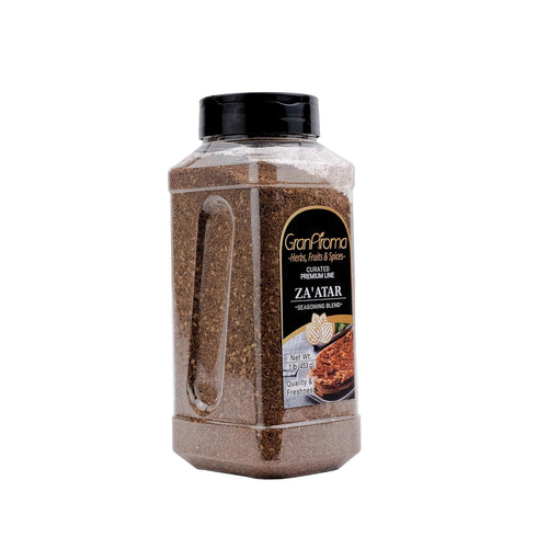 (1 GranAroma Za'atar Seasoning, Middle Eastern Cuisine, Flavorful Spice Blend Pound)