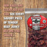 8 Pack, 11 70 (Pack Old Trapper Beef Jerky, Hot & Spicy Ounce Individual Tender and Spicy Meat Snacks for Lunches