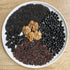 SXRFYFCL mulberry 17.64ounces, 1 (500 Black sesame walnut powder, grain Congee, black sesame walnut soup, instant soup