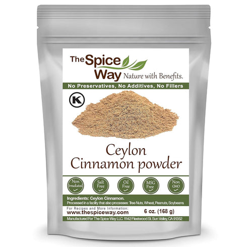 The Spice Way True Cinnamon Ceylon Powder, 6 oz