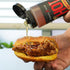 100% 12 oz Elijah's Xtreme Hot Honey, All Natural Pure Honey Infused with Carolina Reaper Peppers, Medium Heat Sweet