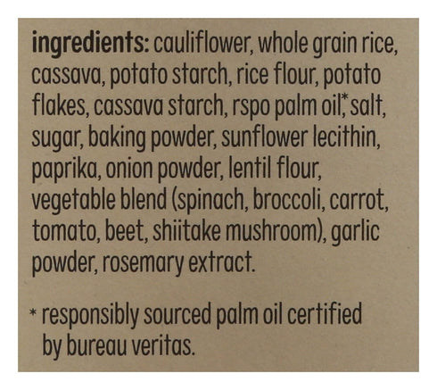From The Ground Up Cauliflower Crackers Sea Salt - 4 Ounce