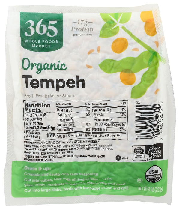 365 by Whole Foods Market , Organic Tempeh, 12 Ounce