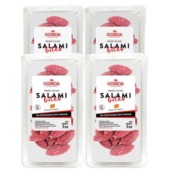Goikoa Salami Bites | Salchichon | Ready to Eat Snack | From Navarre,