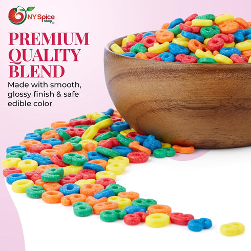 (5 NY Spice Shop Sprinkles Pound, Rainbow Number Sprinkles)