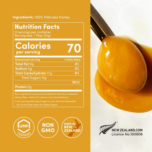 15+/MGO 512+ 8.8oz Me Today Manuka Honey, UMF from New Zealand Authentic, Raw & Unpasteurized Honey | Raw Manuka Honey