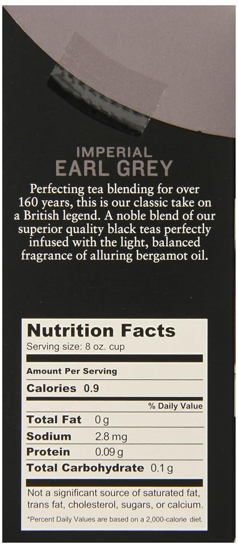 16 Count (Pack 6) Wissotzky the Signature Collection Tea, Imperial Earl Grey