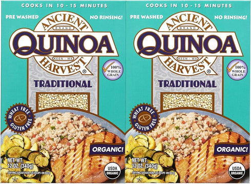 Ancient Harvest Organic Traditional Quinoa Gluten Free - 12 oz