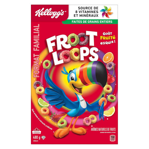 480 Kellogg's Froot Loops Cereal Family Size g