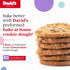 Frozen 80 Count David's Cookies Preformed Cookie Dough Oatmeal Raisin, Ready-to-Bake Cookies